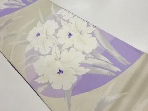 カトレア模様織出し袋帯